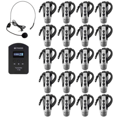 Retekess TT106 Tour guide System Transmitter 20 Receiver für Museen und Fabriken