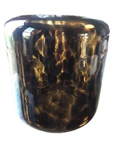 Henderikus Hand Blown Glass Tortoise Shell Table Vase