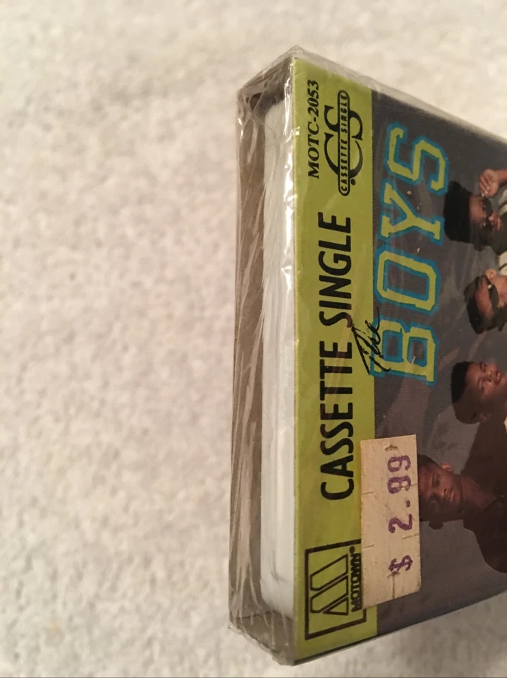 Brand New Sealed The Boys Cassette Single Crazy - 1990 Motown MOTC 2053 - Image 3 of 3