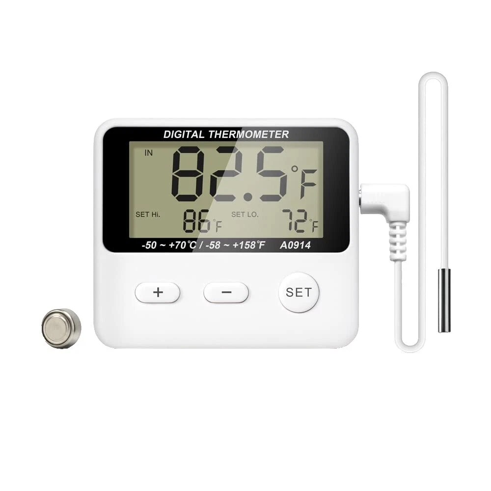 Цифровые термометры рыба и аквариум