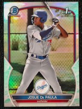 2023 Bowman Chrome Prospects Josue De Paula Lunar Glow Refractor #BCP-111