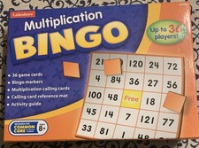 Multiplication BINGO Lakeshore Game - Grades 3-4 - Up To 36 Players