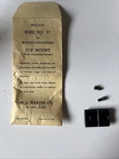 Weaver Top Mount Base #37  #48037