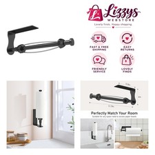 Modern Adjustable Paper Towel Holder for Kitchen and Bathroom - Easy Tear Design