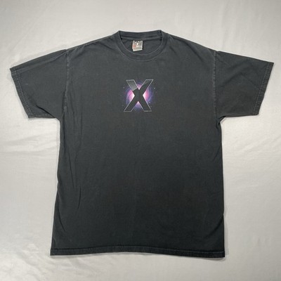 VINTAGE Apple Mac OS S Leopard Promo T-Shirt Size Large Employee Space Black