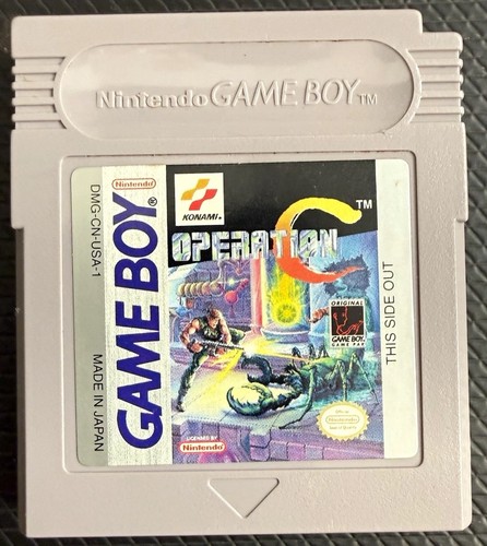 Operation C (Nintendo Game Boy) Video Game Cartridge Konami Tested Authentic