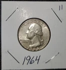 1964 Washington Quarter Lot #11