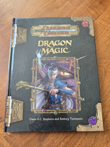 D&D Dragon Magic SIGNED 3.0 3.5 3rd Edition WoTC Dungeons & Dragons