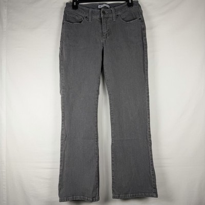Lee Slender Secret Lower On The Waist Bootcut Jeans Grey Women's Size 8 Petite