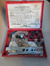 SNAP ON TOOLS DOUBLE FLARING TOOL KIT TF-5  USA MADE TOOL Set. 