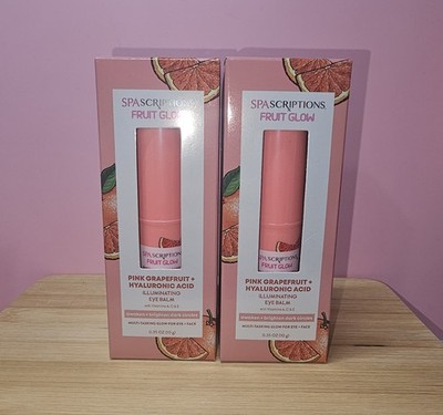 SpaScriptions Fruit Glow Pink Grapefruit & Hyaluronic Acid Illuminating Eye Balm