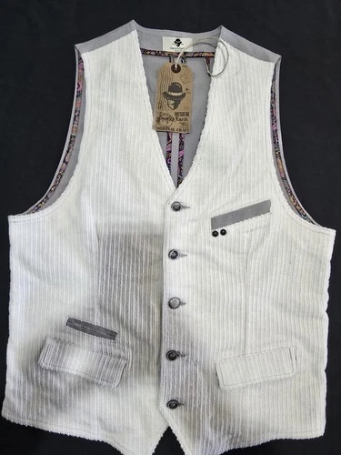 Garry's Earth Vest Handcrafted Made In Italy Size M Cod.32 image 2