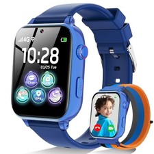 Kids Smart Watch Toys for Boys Girls   Children Watch for Kids 4-12 Years Navy