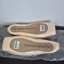 New Russian Pointe Brio Pink Ballet Pointe Toe Dance Shoe 41 9.5