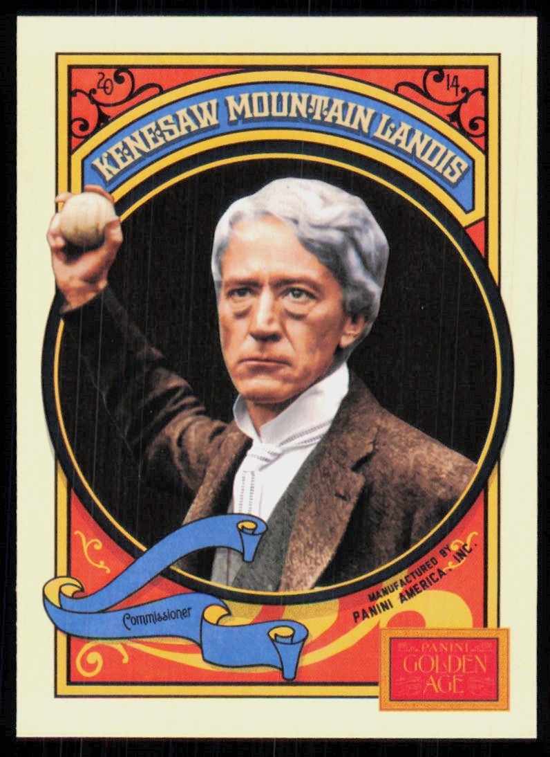2014 Panini Golden Age Kenesaw Mountain Landis #50 | eBay
