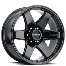 16x8 Raceline Wheels 942b Addict Gloss Black Off-road Rims 4pcs 16x8 Raceline Wheels 942b Addict Gloss Black Off-road Rims 4pcs