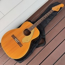 Fender Malibu Vintage Acoustic Guitar 1966-67 USA Rosewood Neck Bolt-On