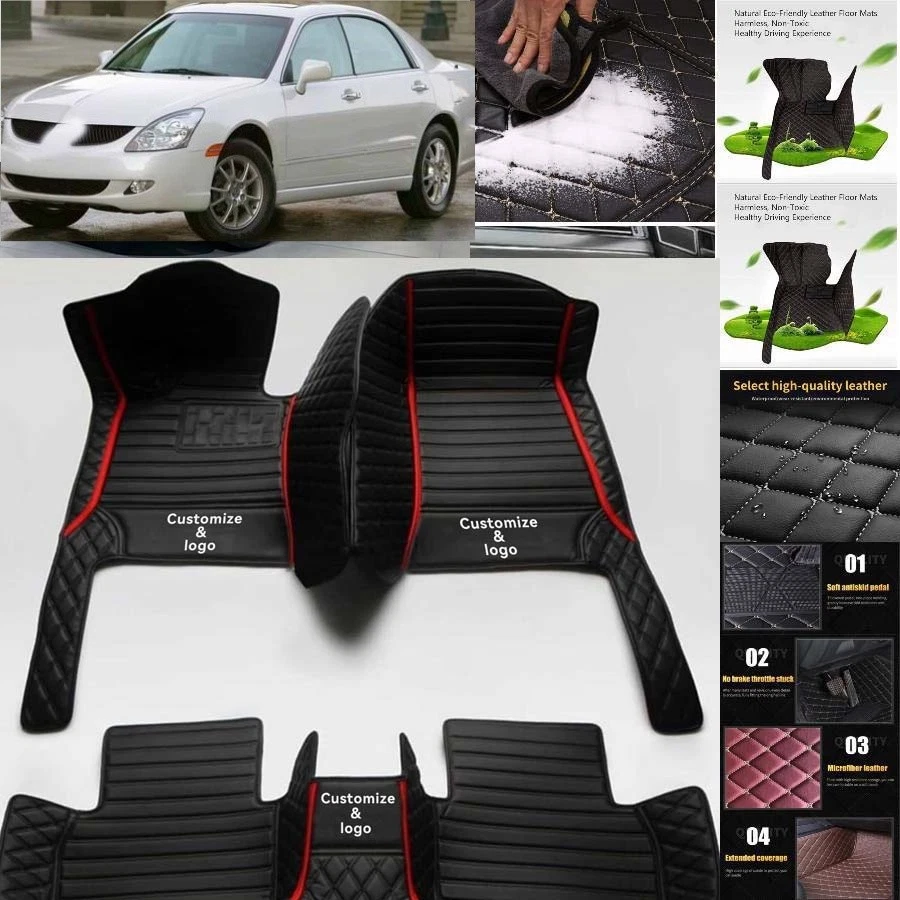 For Mitsubishi Diamante Car Floor Mats Custom Waterproof Auto Liners Carpets — 第 3/4 张图片