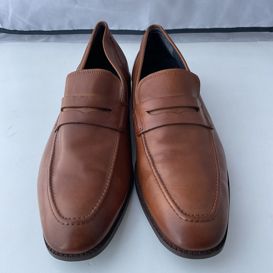 Cole Haan C29038 Grand 360 Warner Grand Penny Loafer British Tan Men's Size 12 M - Image 2 of 4