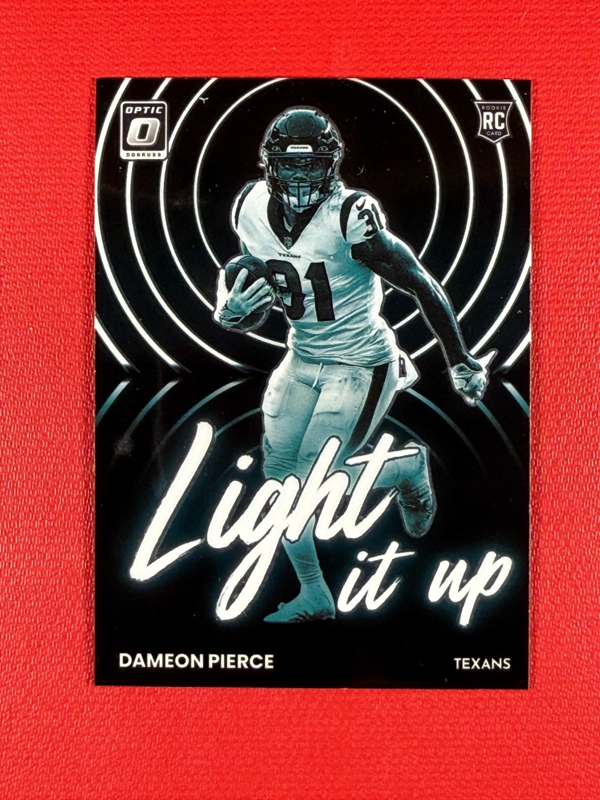 2022 Panini Donruss Optic Light it Up Dameon Pierce #LU-18 RC