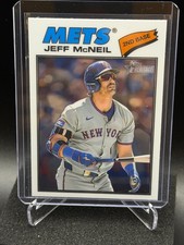 Jeff McNeil 2026 Topps Heritage Chrome Base #54 - New York Mets