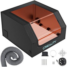 Protective Cover for Laser Cutter, Smoke Expulsion System