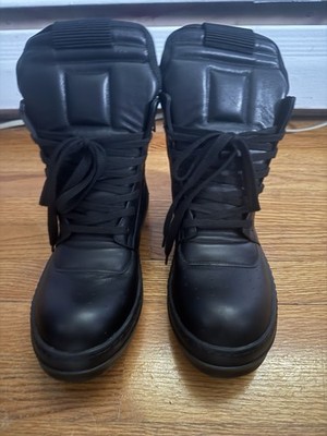 Rick owens geobasket all black size 42 | eBay