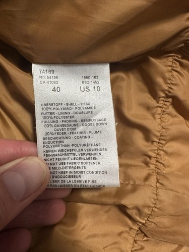 bogner racing club california down jacket women hooded us10 - Picture 6 of 12