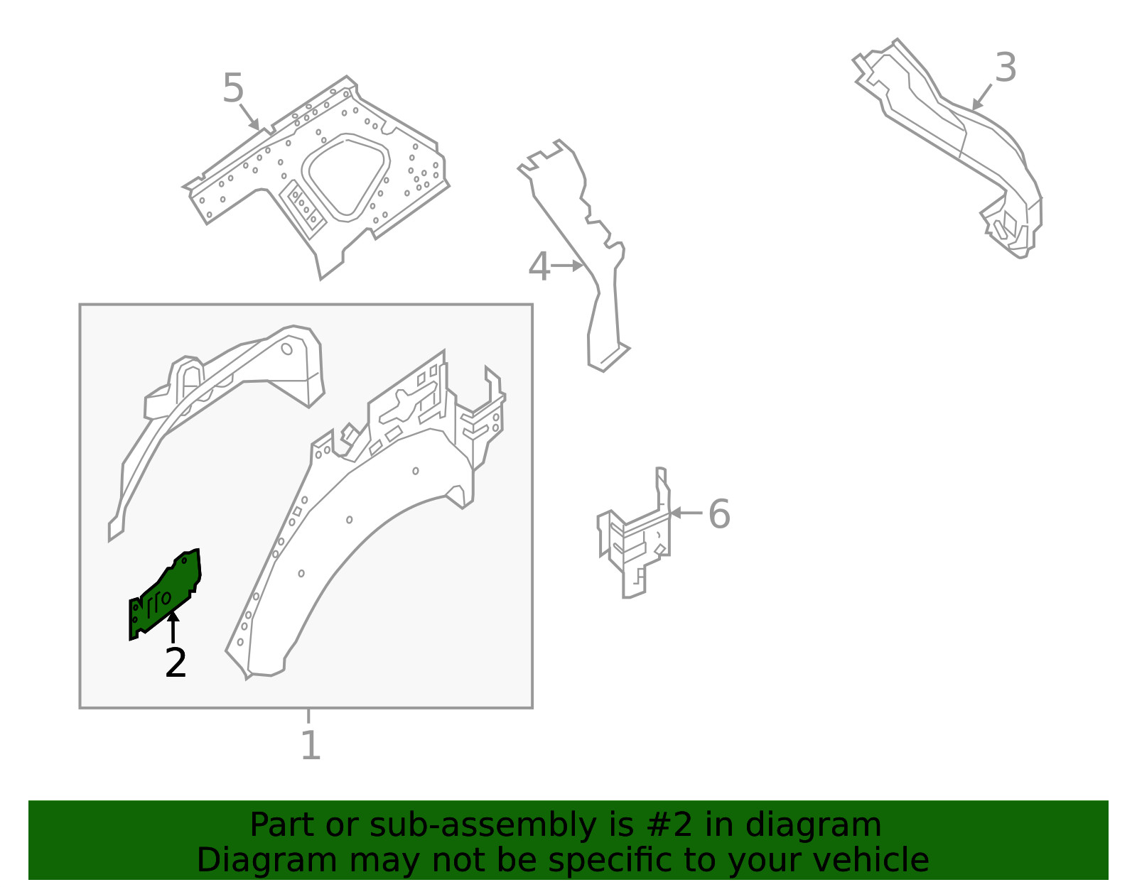 Genuine Nissan Extension Panel G6716-4BAMA
