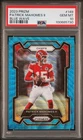 2023 Panini Prizm Patrick Mahomes II Blue Wave sp /199 PSA 10 GEM MINT #149 R1