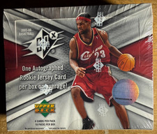 2005-06 SPX Basketball Factory Sealed Hobby Box...Jordan, Lebron Auto Jerseys?