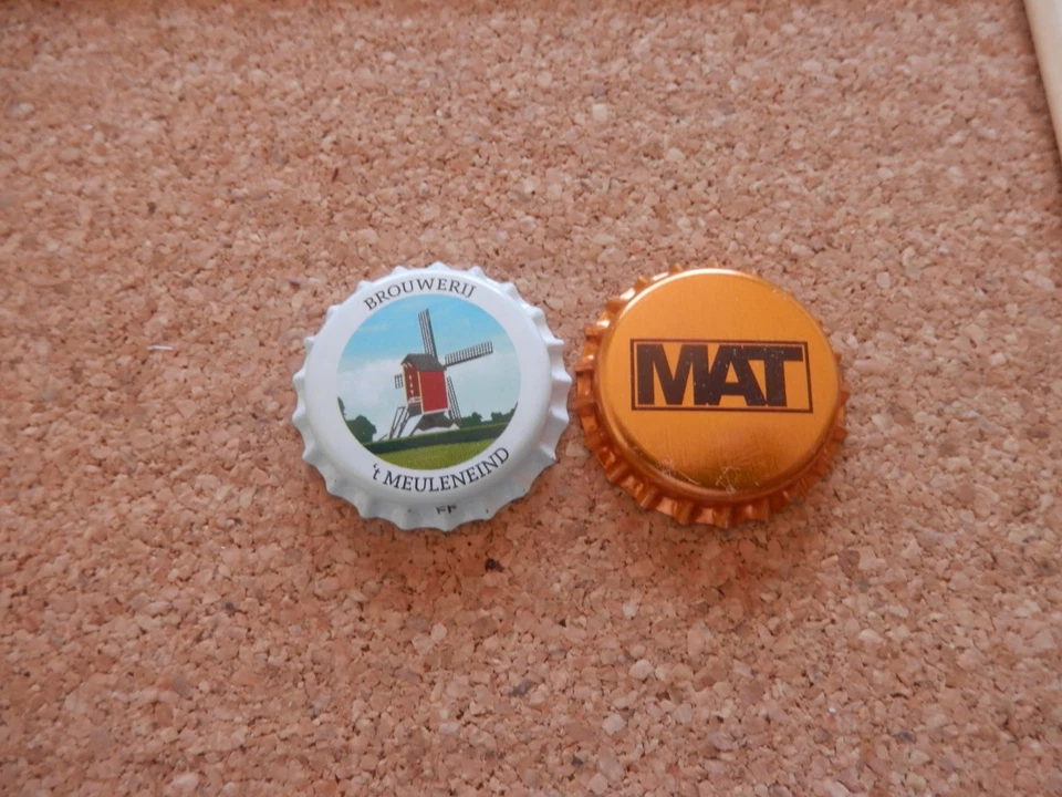 2 Kronkorken caps crown Tappi capsule chapa Niederlande Craft bier 22 - Bild 1 von 1