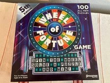Brand New & Sealed Wheel of Fortune Game 5th Edition Pressman Family Board Game