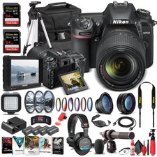 Nikon D7500 DSLR Camera W/ 18-140mm Lens 1582 - Pro Bundle