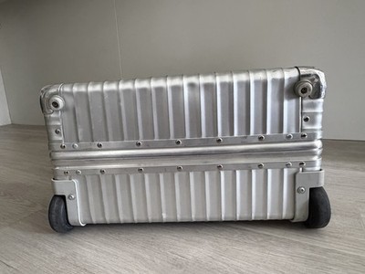 Vintage RIMOWA Classic Flight 63L Aluminum 2-Wheel Check-In MADE