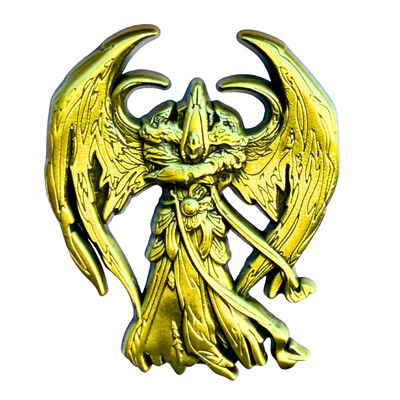 Diablo IV Malthael Blizzard Sammler Gold Pin, Blizzcon Anstecker Pin, Gaming Pin