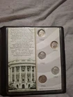 First Commemorative Mint Roosevelt Silver Dimes 1960-1964 Collection w/ COA