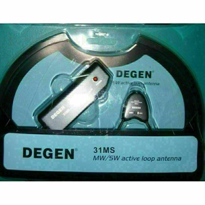 DEGEN DE31MS MW & SW Active Loop Antenna Indoor Active Soft Loop Antenna Kits 1*