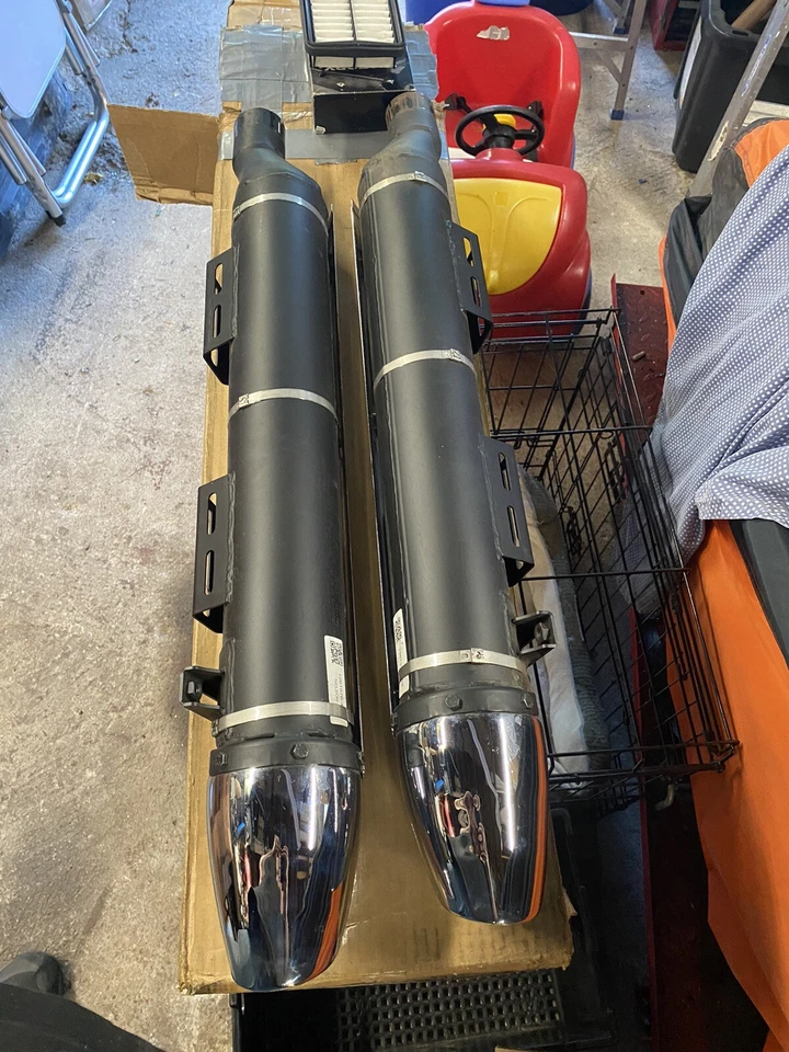 Victory Cross Country Tour 2017 motocicleta cromo stock escape despegue ¡como nuevo! Foto 2 de 4