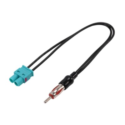 Car Radio Audios Cable Adaptor Antenna Audios Cable Double Fakra to DIN Aerial