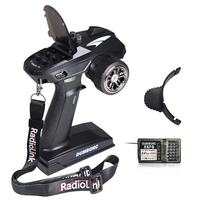 DUMBORC X6 2.4GHz 6CH RC Radio Transmitter and Receiver X6FG(Built-in Gyro) w...