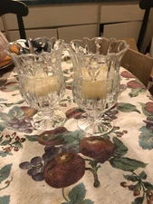 BLOCK 24% Full Lead Crystal Hand Crafted Polish Pedestal Vase