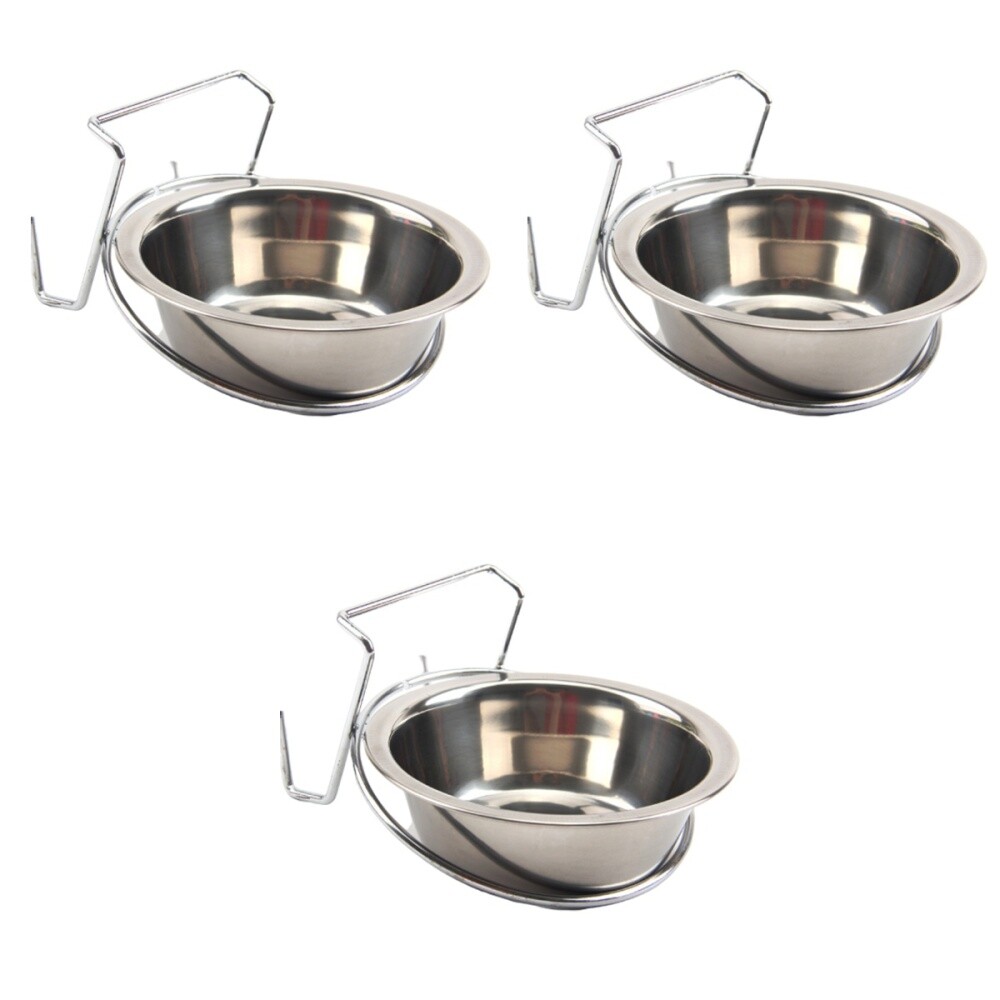 Dog Kennel Water Dispenser Kennel Water Bowl Parrot Feeder Dog Water