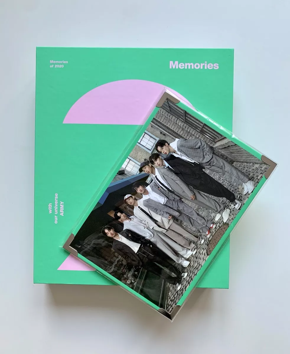 BTS Memories of 2020 DVD Full Set with Pre-Order Gift Photo Frame