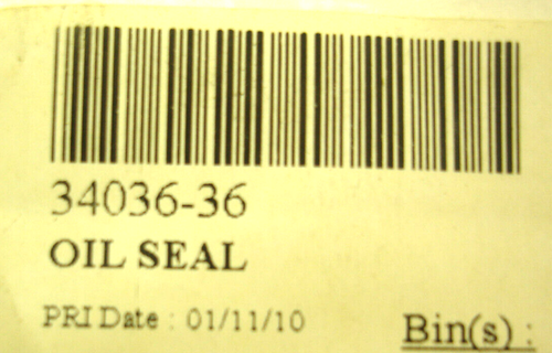 Eje de horquilla de cambio de transmisión original Harley Davidson aceite plano Sea 34036-36 - Imagen 5 de 7