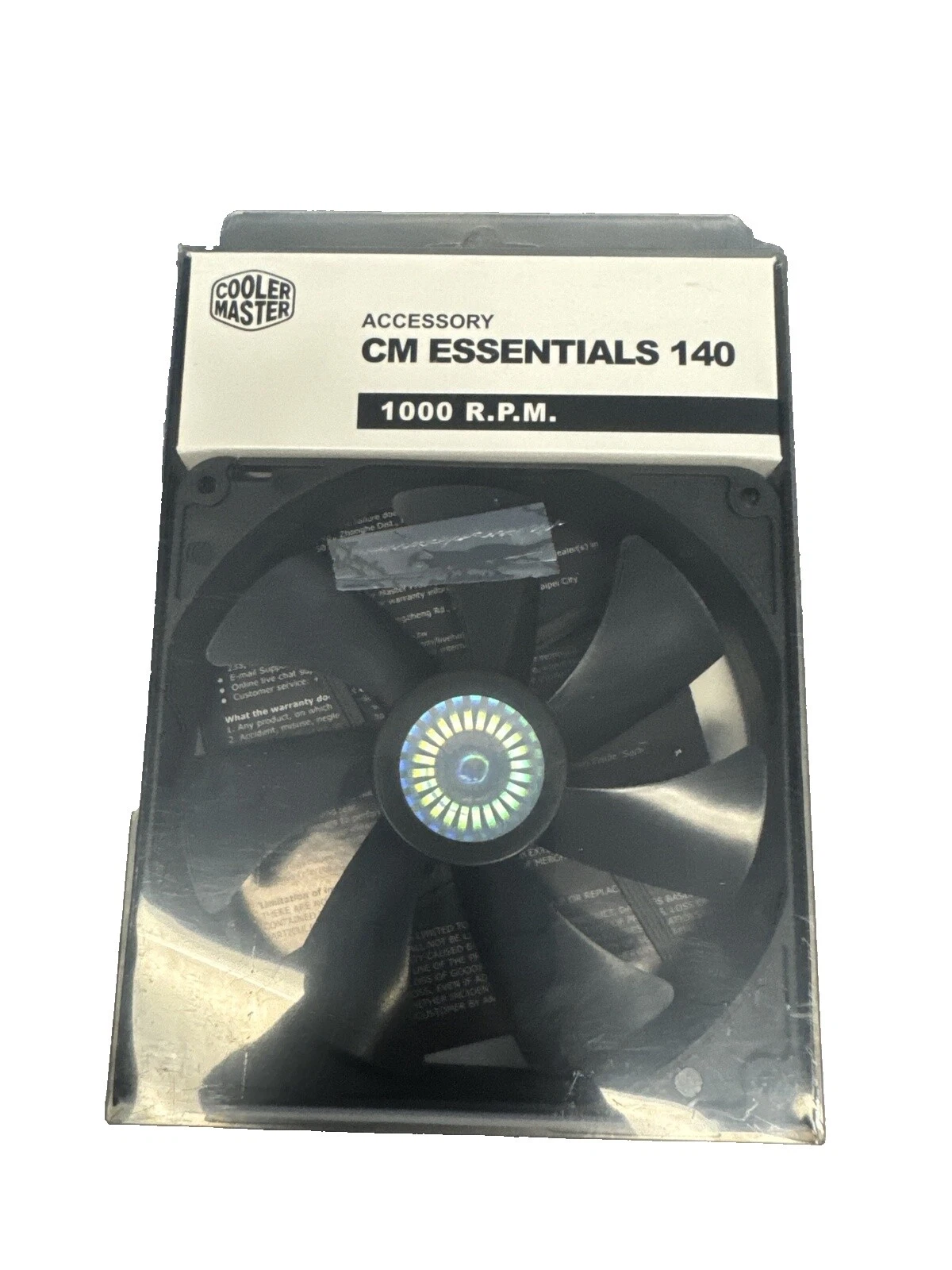 Cooler Master Sleeve 140 mm Fan Diameter Computer Case Fans
