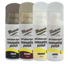 FASHION LIQUID RENOVATING POLISH - RESTORE COLOUR TO SCUFFED LEATHER SHOES BOOTS