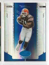 William Green #17/50 2004 Leaf Certified Materials Mirror Blue #28 -  Aliz