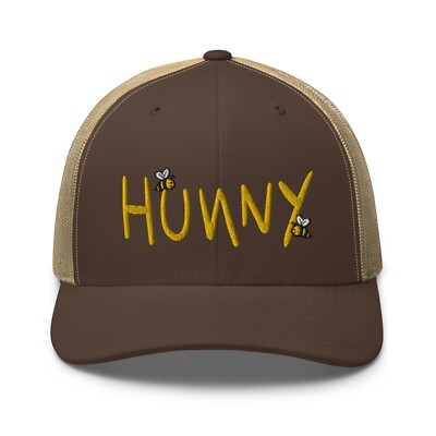 Hunny Bee Pooh Bear Trucker Hat for Men Women