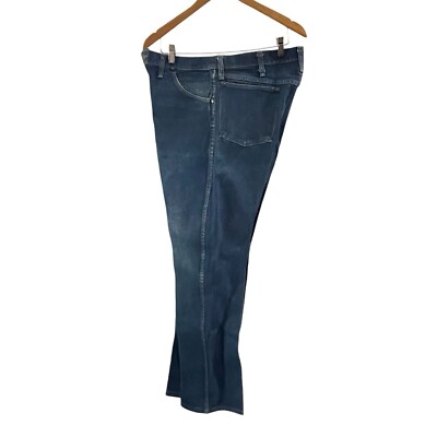 Vintage Wrangler 13MWZ Jeans 38x33 Cowboy Cut Made in USA 1970